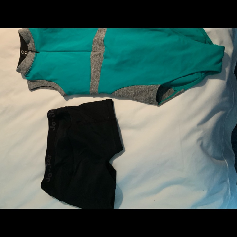 Jo + Jax Dance Sorts and Unitard Size MC/LC